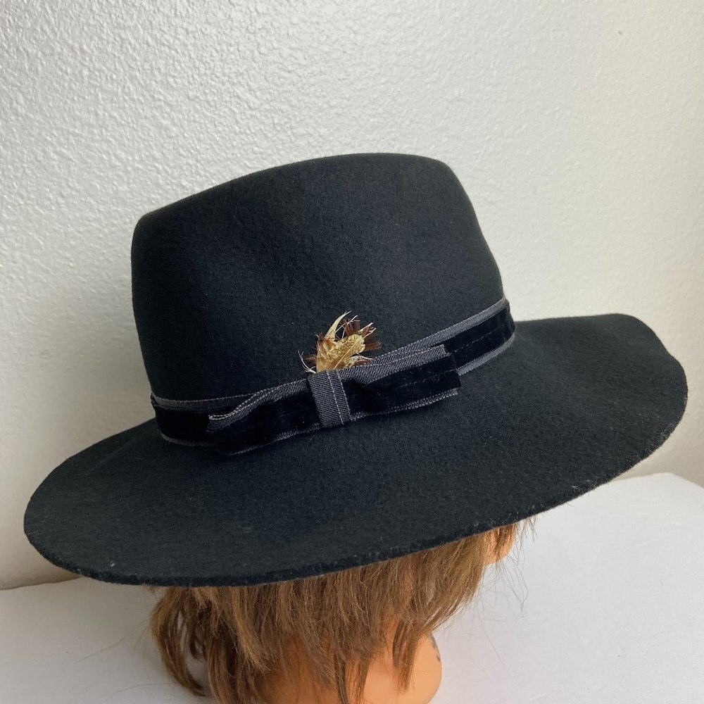 Vintage Kathy Jeanne Fedora Wool Hat